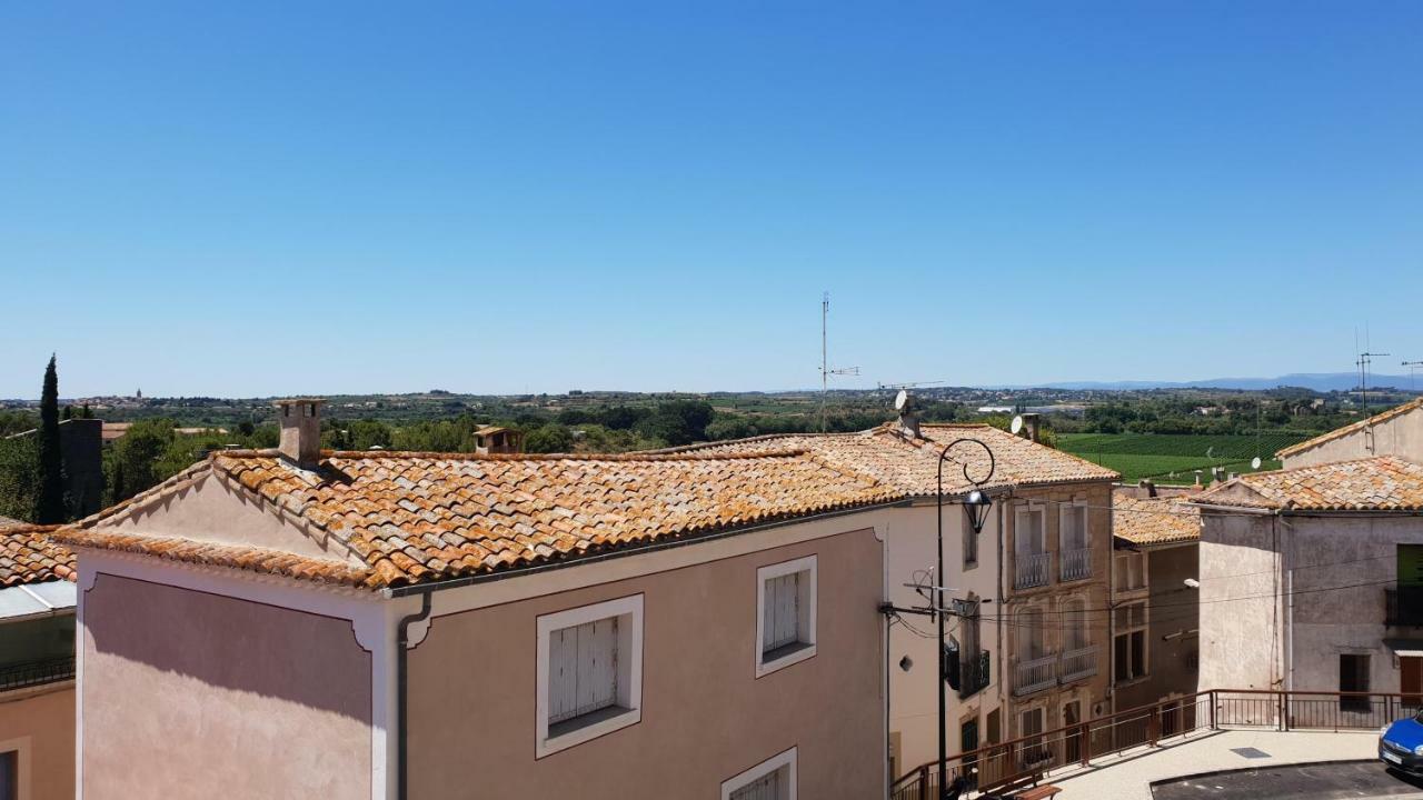 Les Barons De Guers Villa Castelnau-de-Guers Buitenkant foto